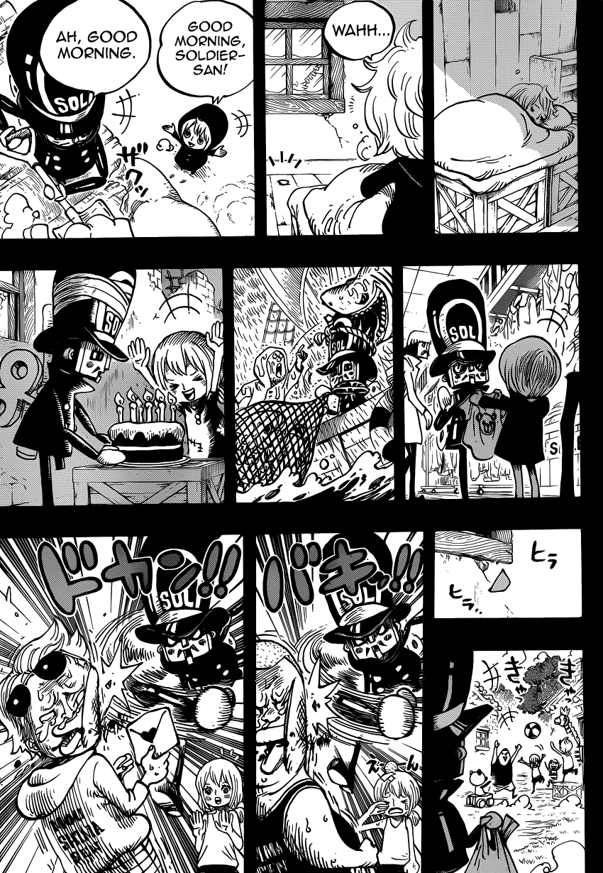 One Piece, Chapter 721 image 16